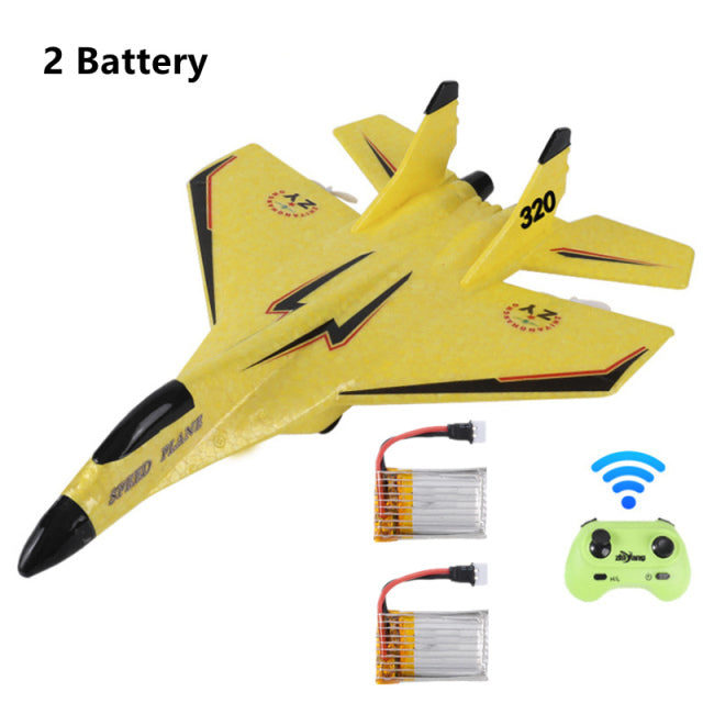 2.4G Glider RC Drone MIG 320 Fixed Wing Airplane Hand Throwing Foam Dron Electric Remote Control Outdoor RC Plane Toys for Boys - Don't Know What To Gift