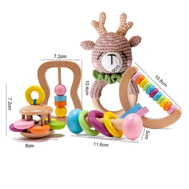 7 PCS Set Bath Toys Set Kid Swaddle Wrap - Don't Know What To Gift
