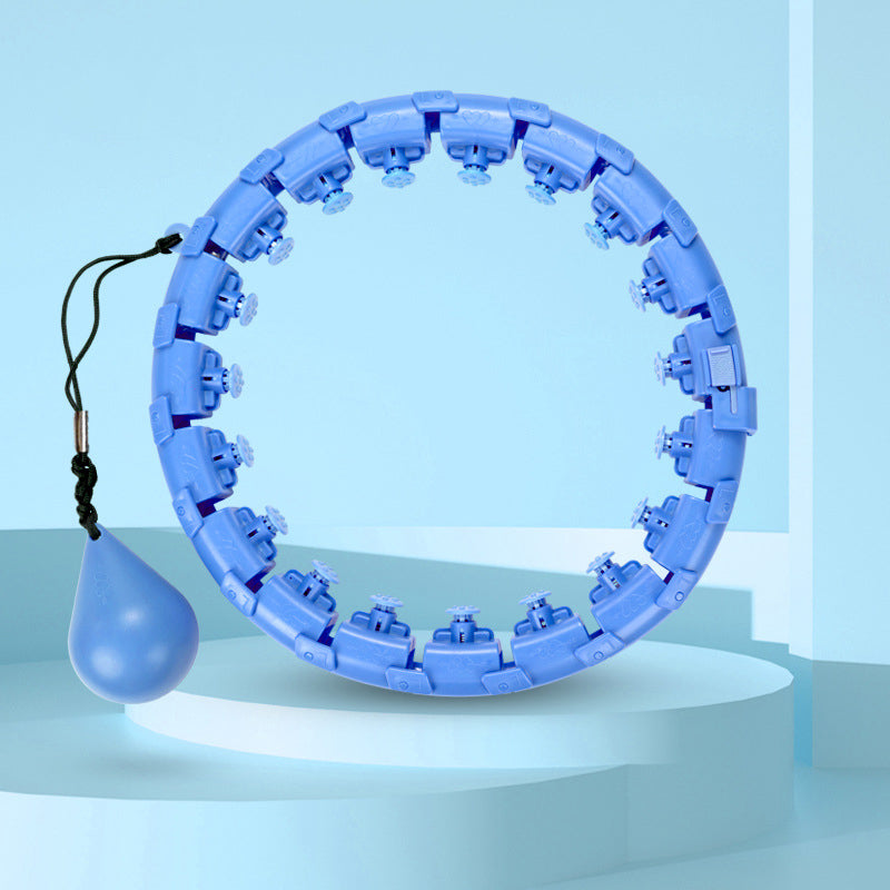 Adjustable fitness hoop that won't fall: Slim your waist and lose weight with this abdominal exercise! - Don't Know What To Gift