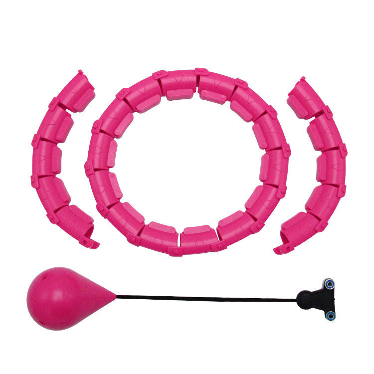 Adjustable fitness hoop that won't fall: Slim your waist and lose weight with this abdominal exercise! - Don't Know What To Gift