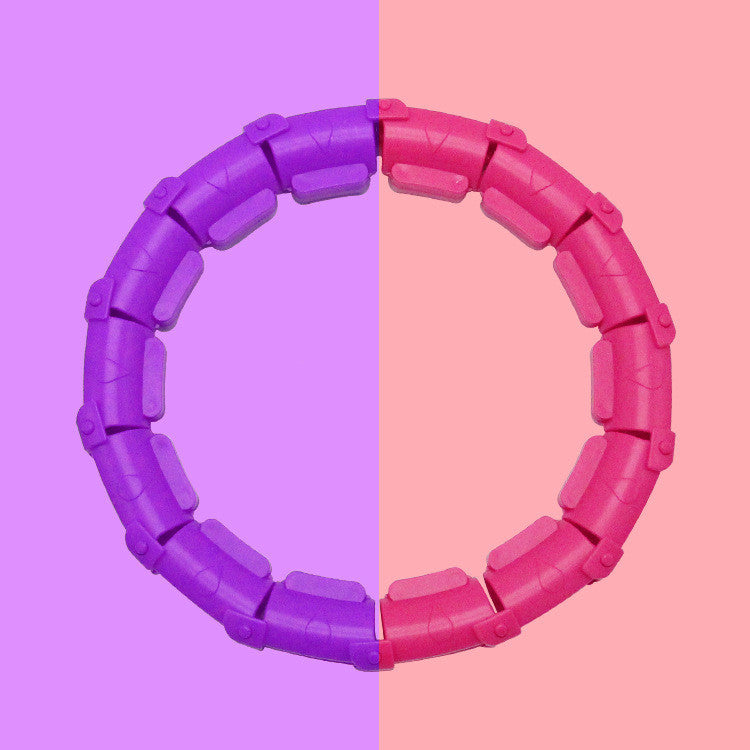 Adjustable fitness hoop that won't fall: Slim your waist and lose weight with this abdominal exercise! - Don't Know What To Gift
