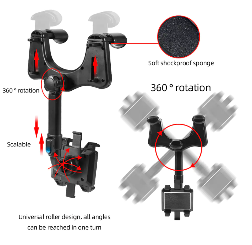 360° Rotatable Smart Phone Car Holder - Don't Know What To Gift