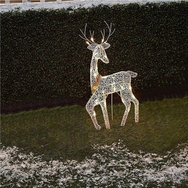 Christmas Iron Deer LED Light - Don't Know What To Gift