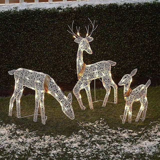 Christmas Iron Deer LED Light - Don't Know What To Gift