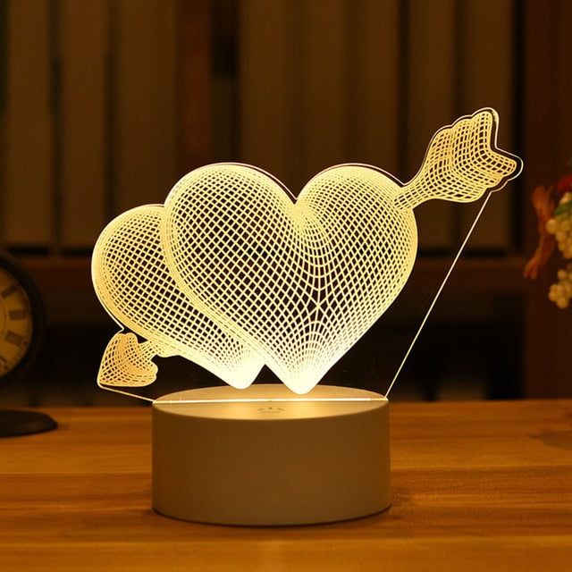 3D Led Night Light Model Toys - Don't Know What To Gift