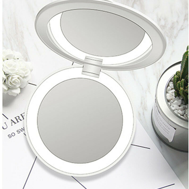 Charging Treasure Makeup Mirror With Light - Don't Know What To Gift