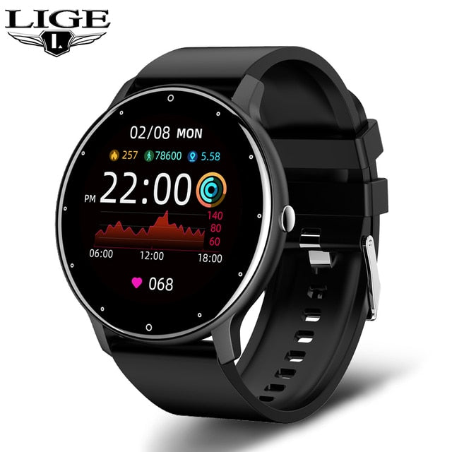 Full Touch Screen Sport Fitness Watch - Don't Know What To Gift