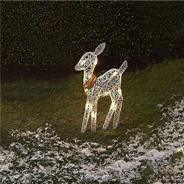 Christmas Iron Deer LED Light - Don't Know What To Gift