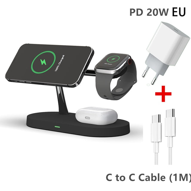 3-in-1 Wireless Magsafe Charger Stand - Don't Know What To Gift