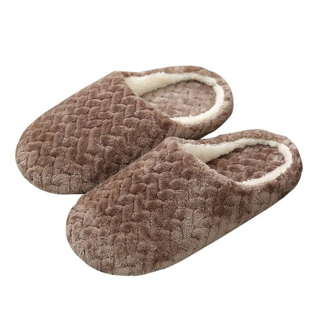 Christmas Couples Cotton Slippers - Don't Know What To Gift