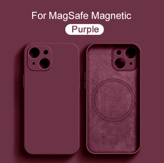 Magnetic Liquid Silicone Case For iPhones - Don't Know What To Gift