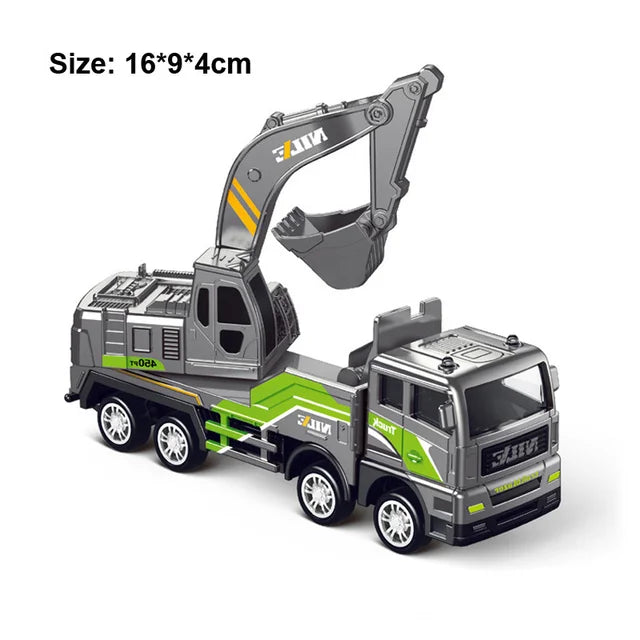 Engineering Diecast Inertial Driving Toys for Boys Alloy Tractor Excavator Bulldozer Kids Truck Children Vehicle Model Gift - Don't Know What To Gift