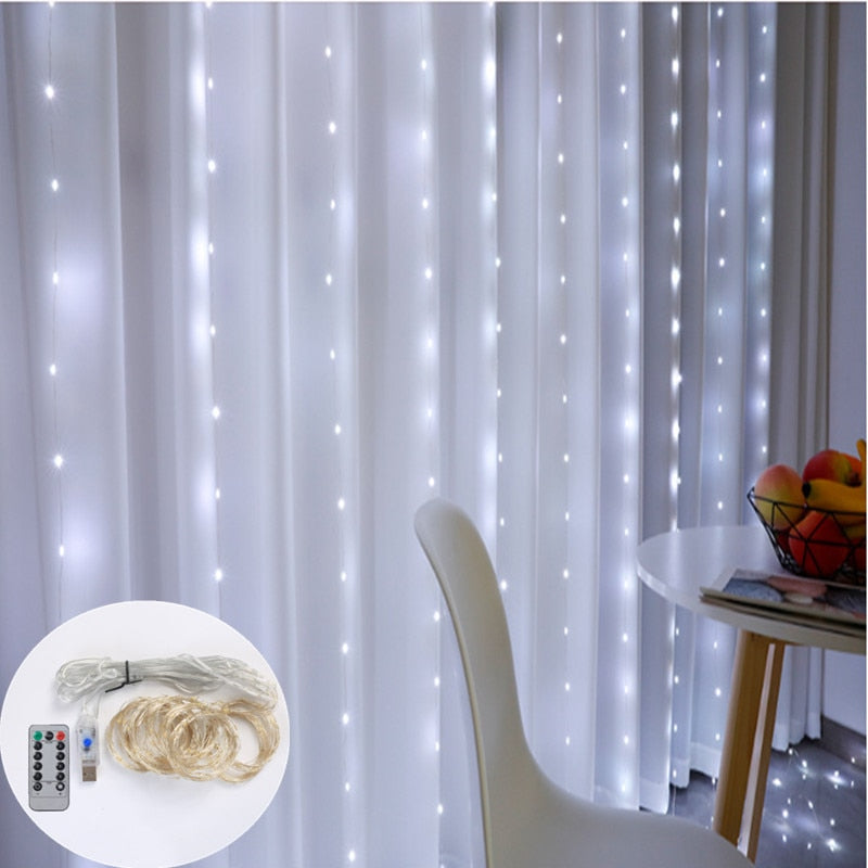 LED Curtain Garland Lights - Don't Know What To Gift