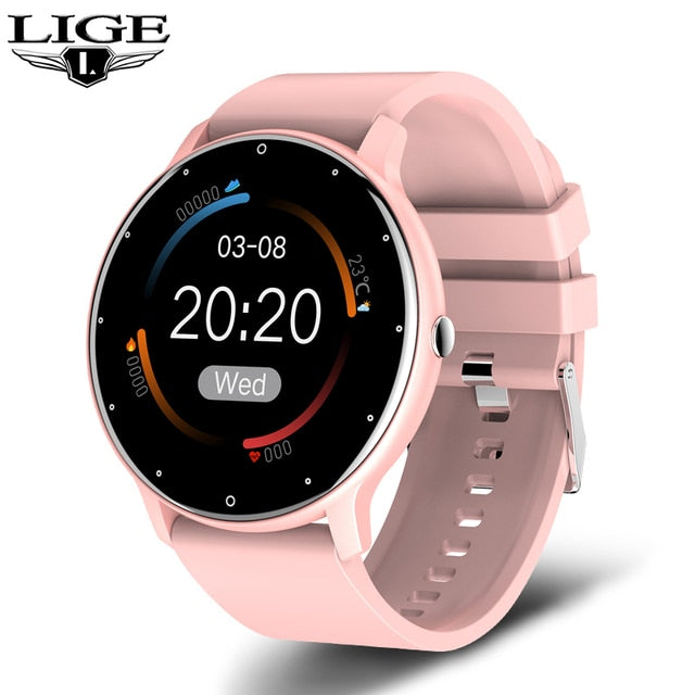 Full Touch Screen Sport Fitness Watch - Don't Know What To Gift