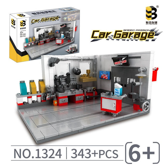 Building Block Garage Car Toys - Don't Know What To Gift