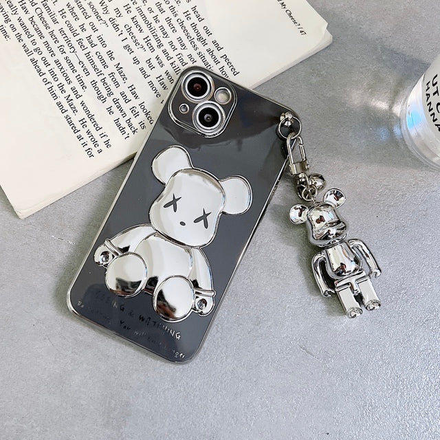 3D Bear Chain Phone Case for iPhones - Don't Know What To Gift