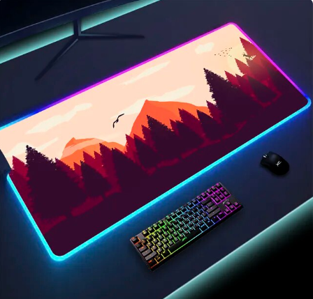 Luminous LED Lighting Mouse Pad - Don't Know What To Gift