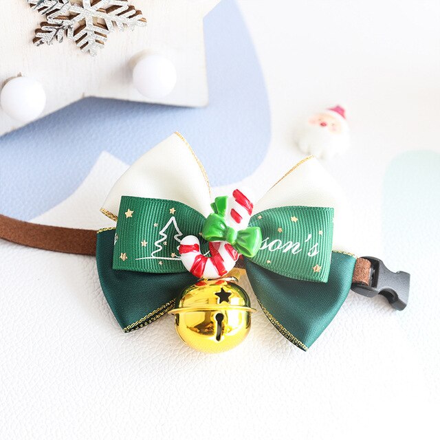 Christmas Collar Pet Bow Tie - Don't Know What To Gift