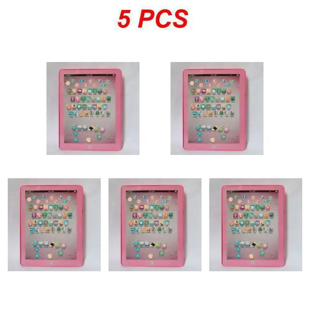 1~5PCS Children Simulation Tablet English Learning Laptop Computer Touch Screen Parent-child Game Educational Toys Kids Birthday - Don't Know What To Gift