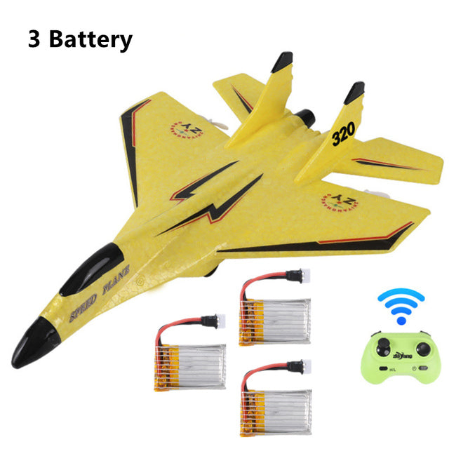 2.4G Glider RC Drone MIG 320 Fixed Wing Airplane Hand Throwing Foam Dron Electric Remote Control Outdoor RC Plane Toys for Boys - Don't Know What To Gift
