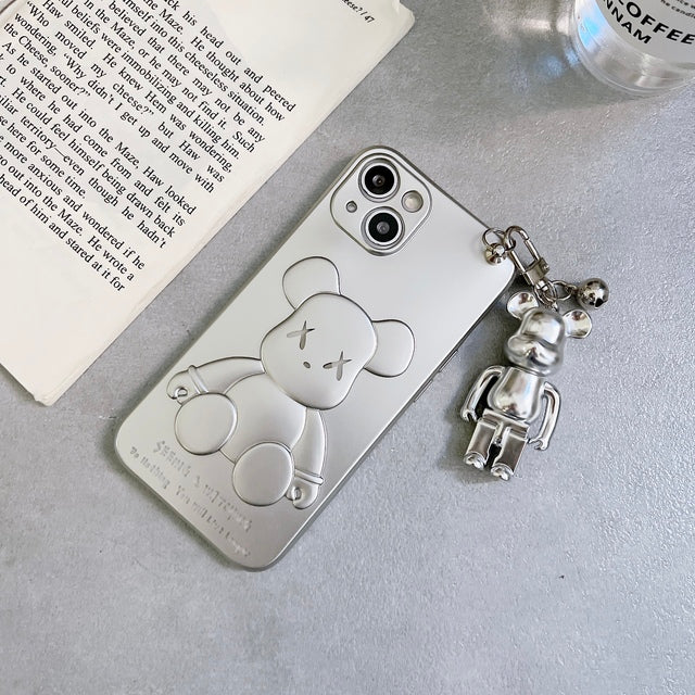 3D Bear Chain Phone Case for iPhones - Don't Know What To Gift