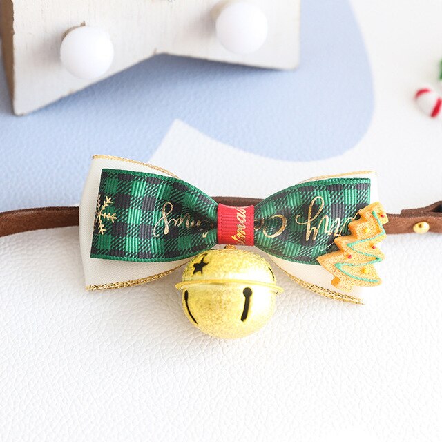 Christmas Collar Pet Bow Tie - Don't Know What To Gift