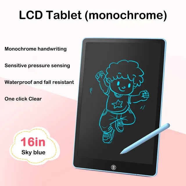 8.5/10/12/16 in LCD Drawing Tablet For Children's Toys Painting Tools Electronics Writing Board Boy Kids Educational Toys Gifts - Don't Know What To Gift