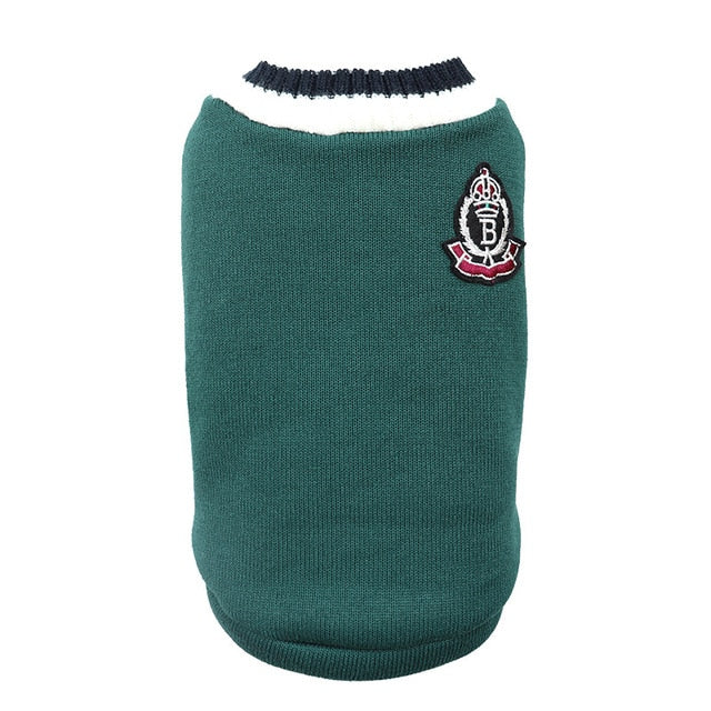 College Style Warm Dog Clothes - Don't Know What To Gift