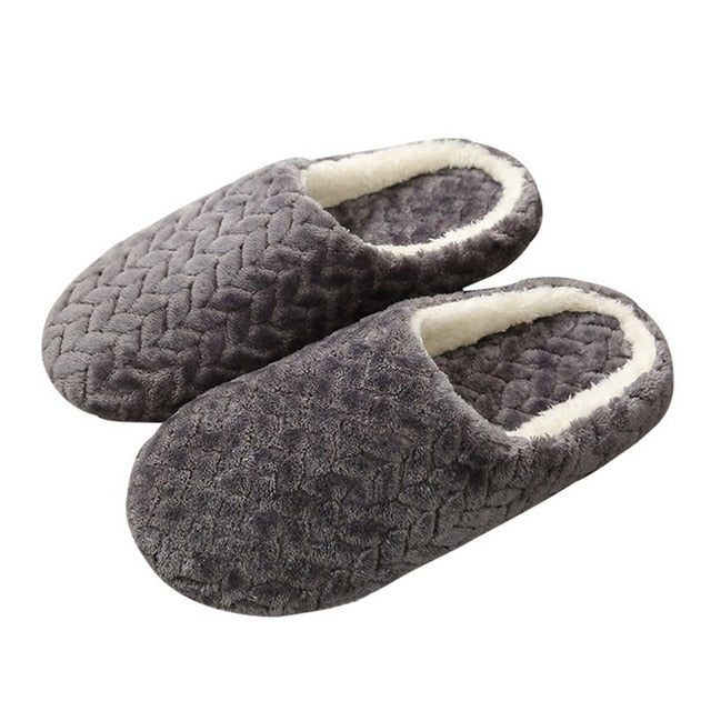 Christmas Couples Cotton Slippers - Don't Know What To Gift