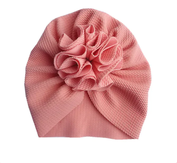 Baby Turban with Flower - Don't Know What To Gift