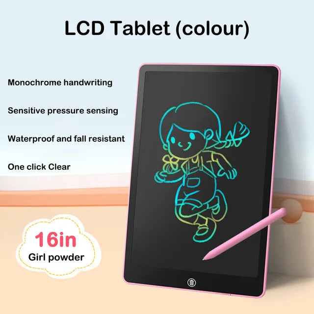 8.5/10/12/16 in LCD Drawing Tablet For Children's Toys Painting Tools Electronics Writing Board Boy Kids Educational Toys Gifts - Don't Know What To Gift