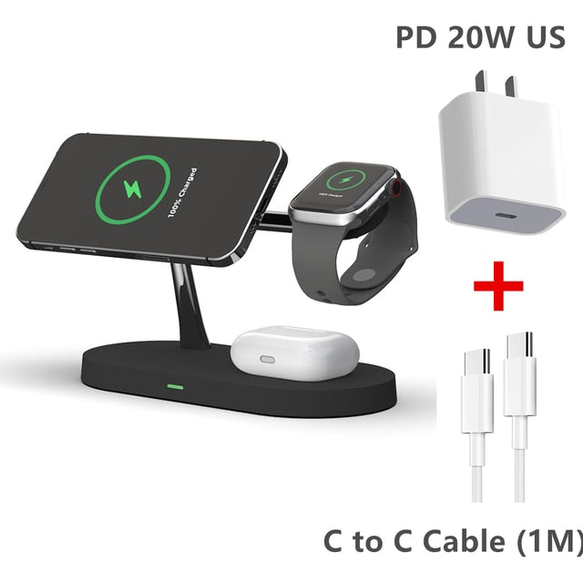 3-in-1 Wireless Magsafe Charger Stand - Don't Know What To Gift