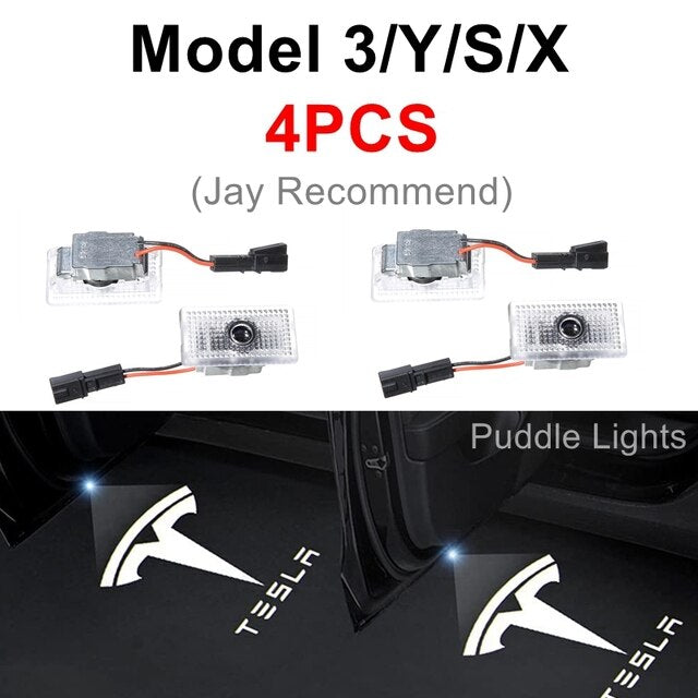 For Tesla Model 3 Y S X Puddle Lights No Fade - Don't Know What To Gift