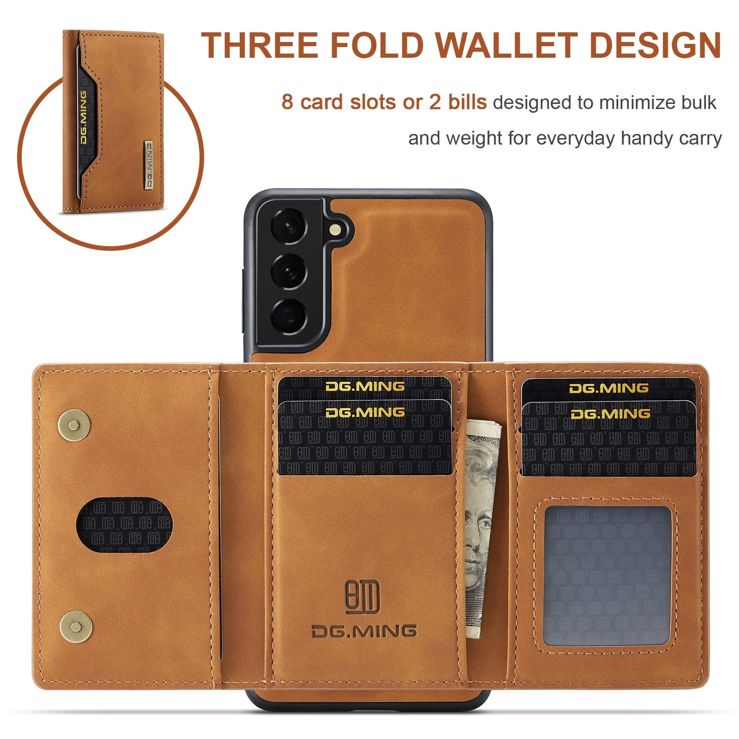 Magnetic Leather Case for Samsung Galaxy - Don't Know What To Gift