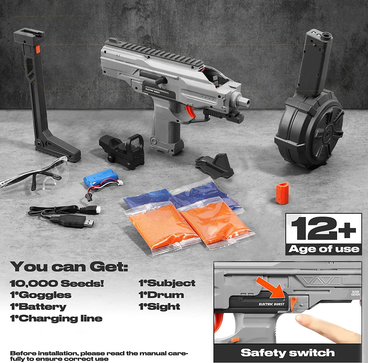 Gel Blaster Gun Toys Ammunition - Don't Know What To Gift