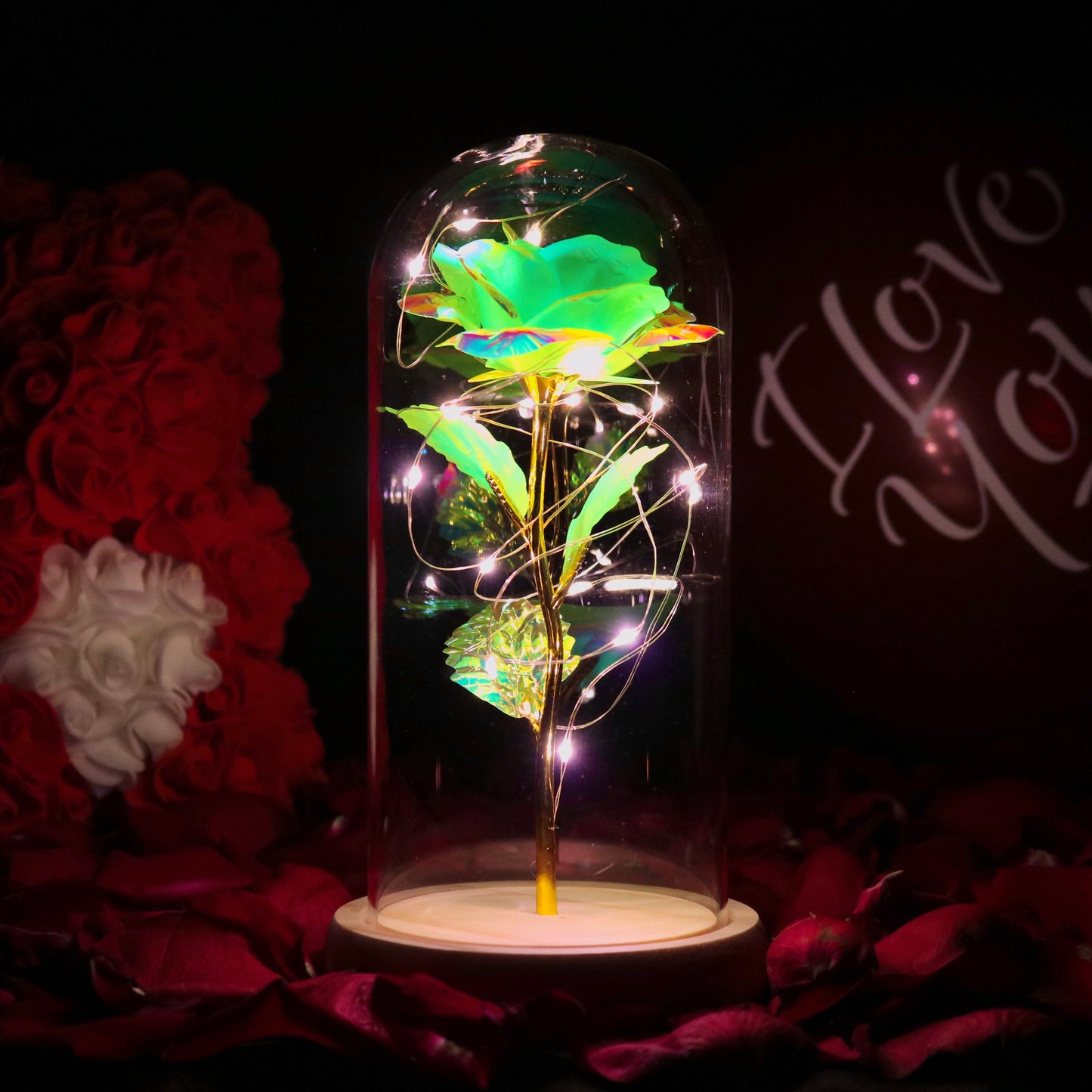 Galaxy Rose Eternal Lamp - Don't Know What To Gift