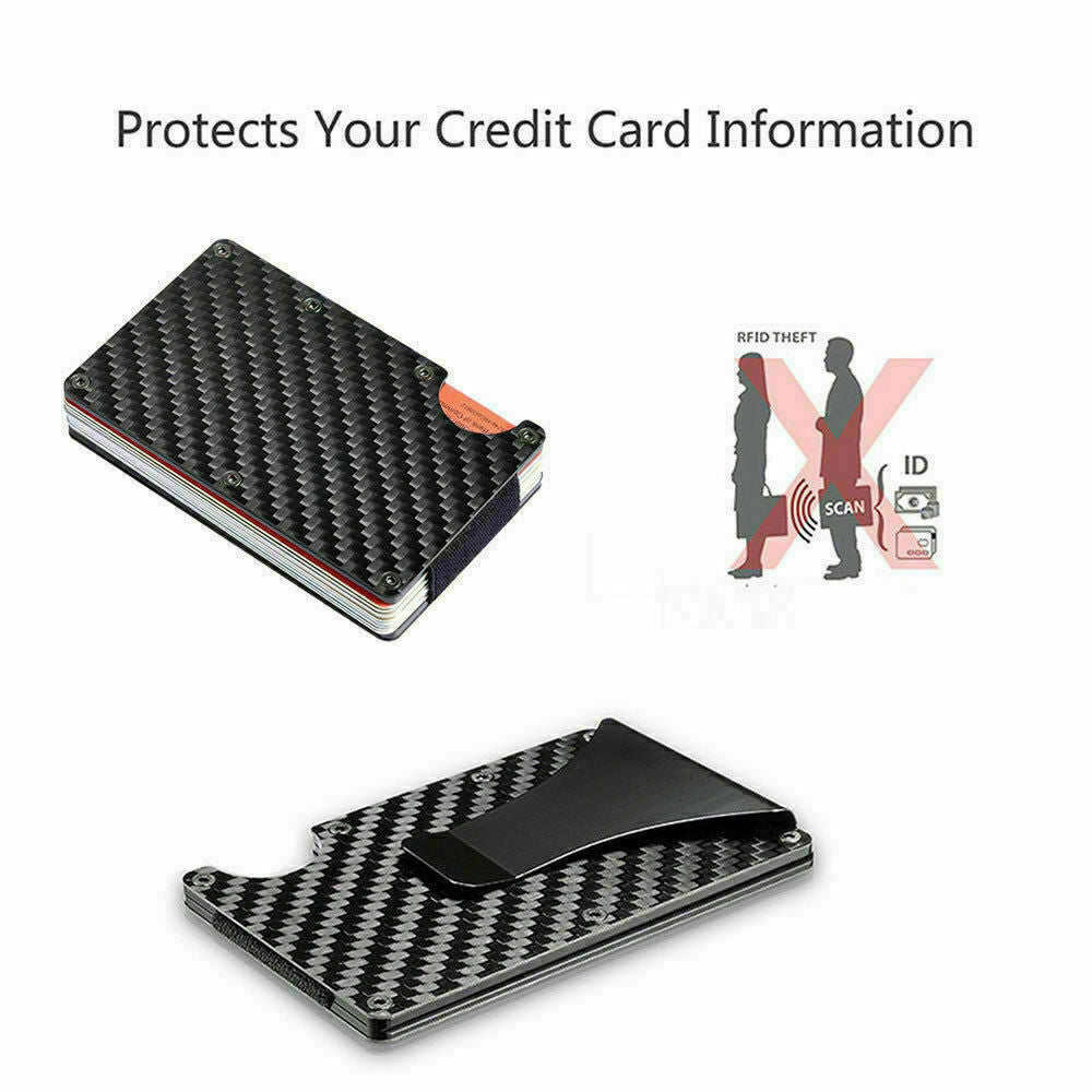 Men's RFID Blocking Carbon Fiber Wallet - Don't Know What To Gift