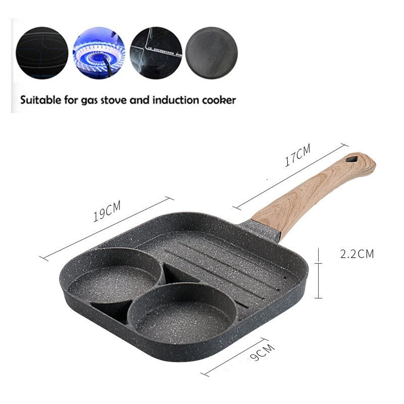 Four-hole Omelet Pan - Don't Know What To Gift