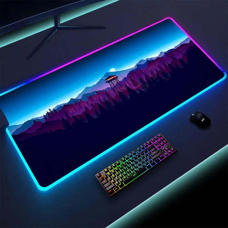 Luminous LED Lighting Mouse Pad - Don't Know What To Gift