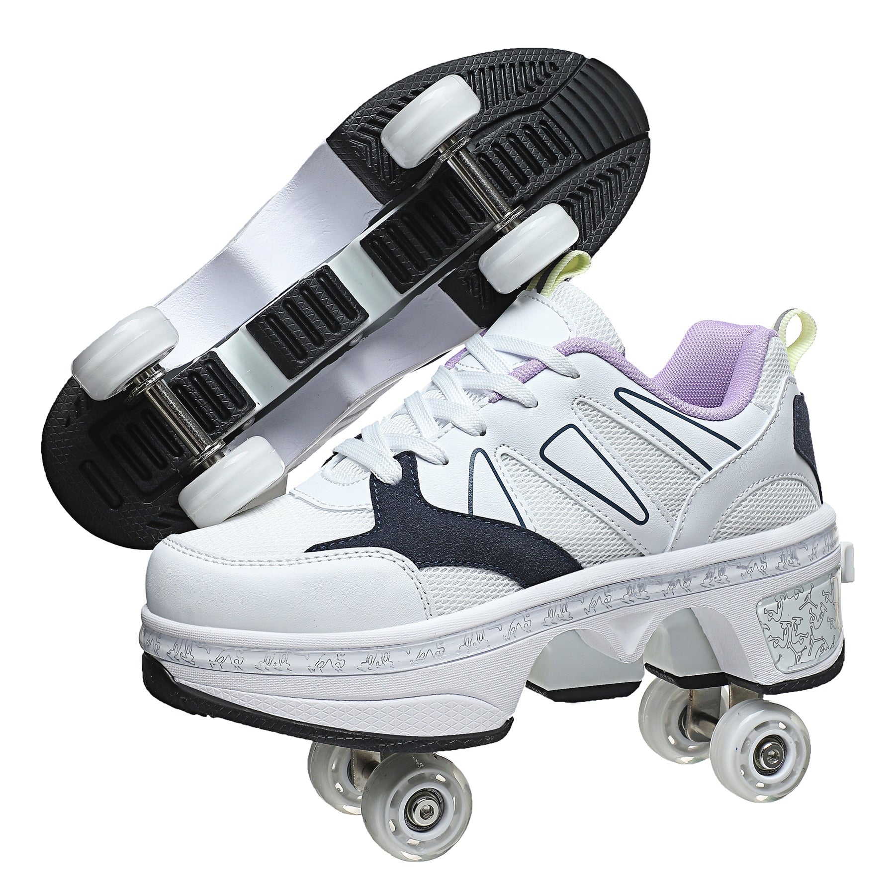 Dual-purpose Roller Skating Deformation Shoes - Don't Know What To Gift