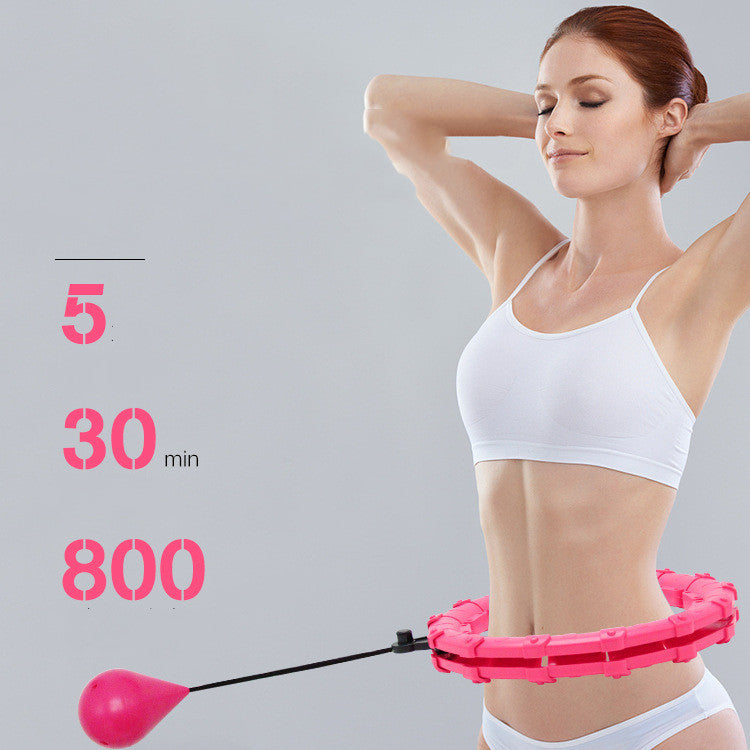 Adjustable fitness hoop that won't fall: Slim your waist and lose weight with this abdominal exercise! - Don't Know What To Gift