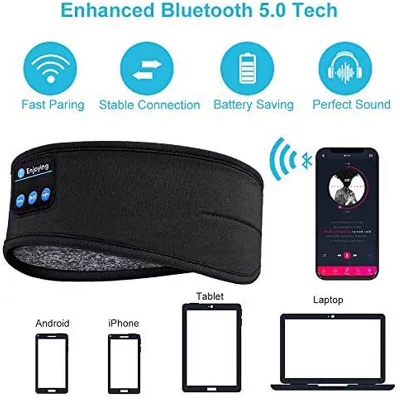 Bluetooth Elastic Wireless Headband - Don't Know What To Gift