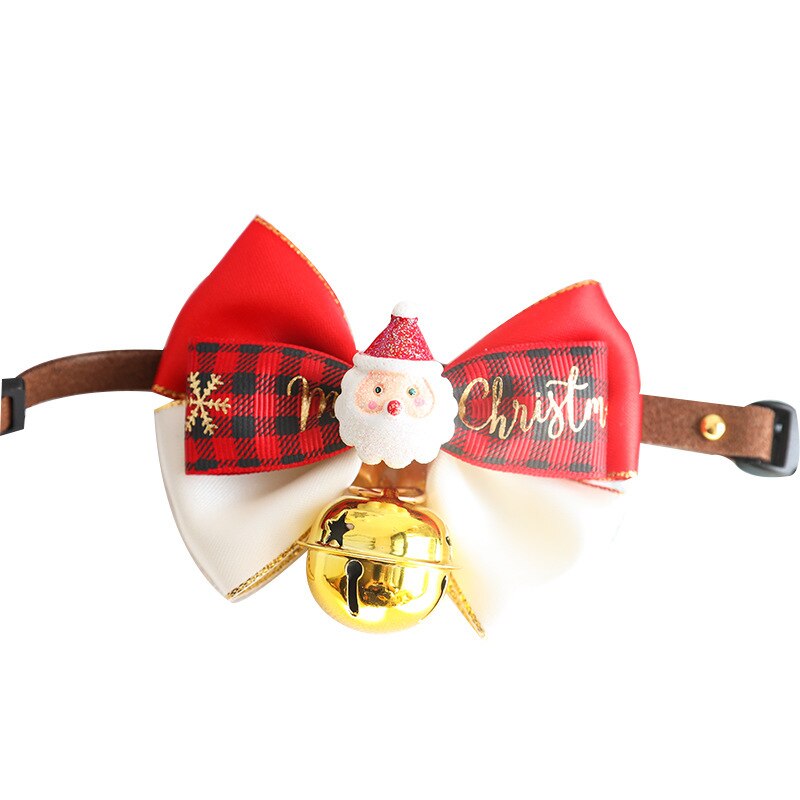 Christmas Collar Pet Bow Tie - Don't Know What To Gift