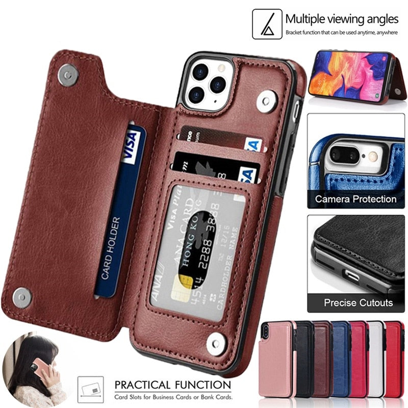 Leather Wallet Back Case for iPhone - Don't Know What To Gift