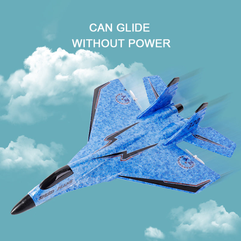 2.4G Glider RC Drone MIG 320 Fixed Wing Airplane Hand Throwing Foam Dron Electric Remote Control Outdoor RC Plane Toys for Boys - Don't Know What To Gift