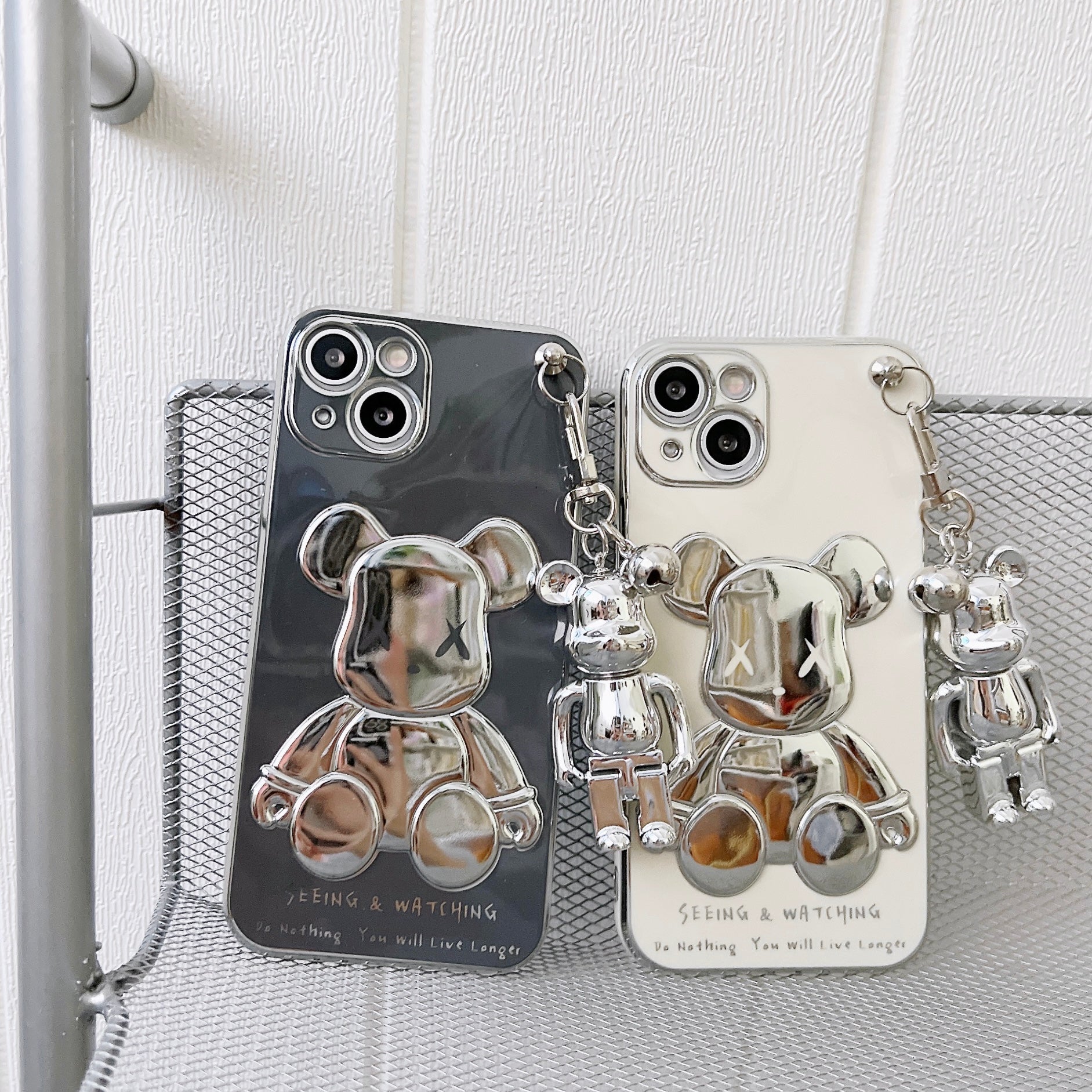 3D Bear Chain Phone Case for iPhones - Don't Know What To Gift