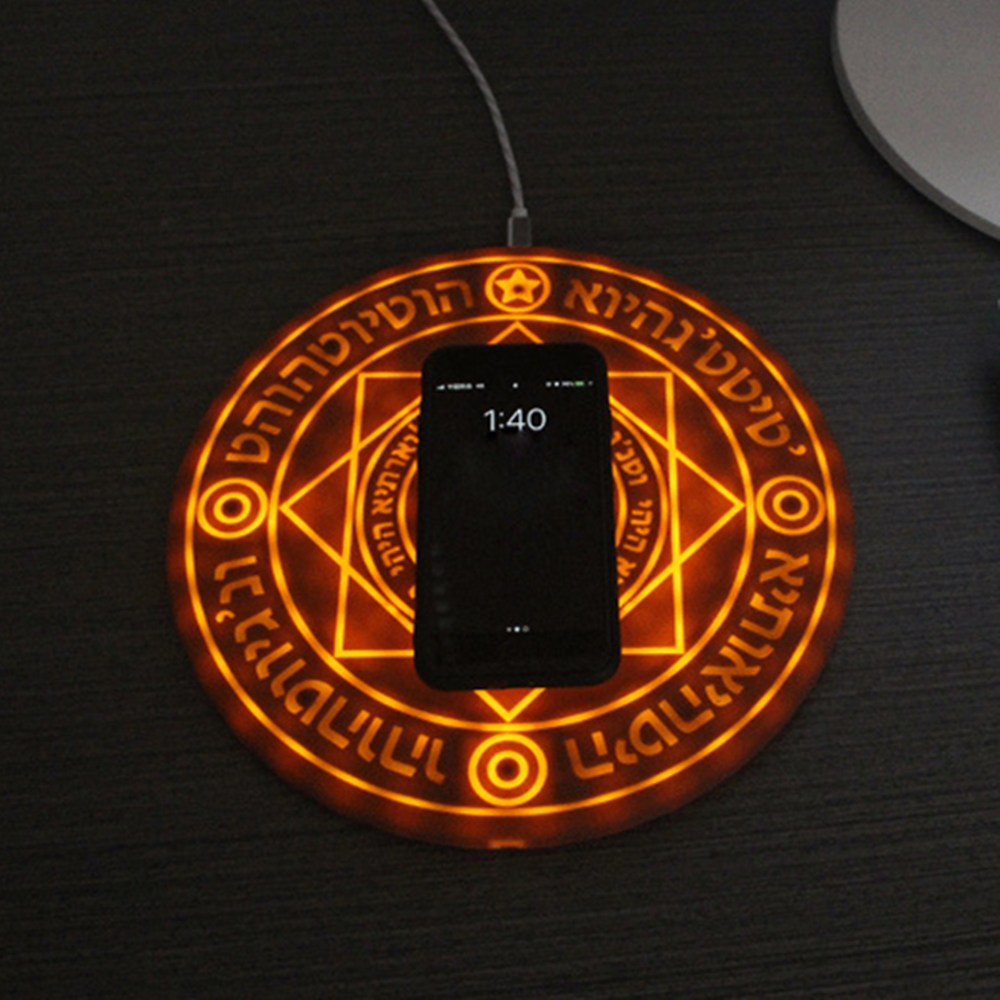 Doctor Strange Shield Light Up Wireless Charger - Don't Know What To Gift