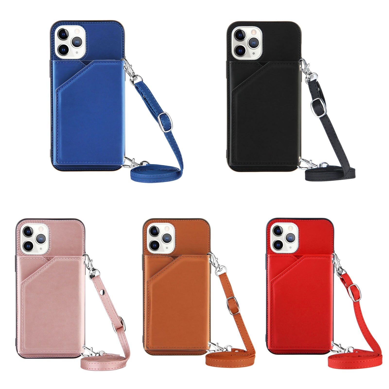 Leather Case with Strap for Samsung Phones - Don't Know What To Gift