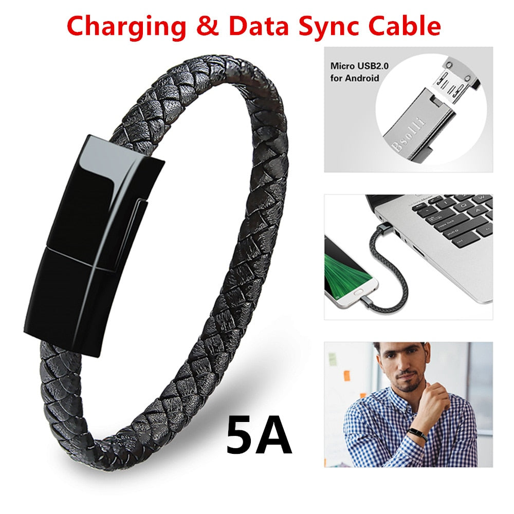 Data Charging Bracelet Cord for iPhones - Don't Know What To Gift