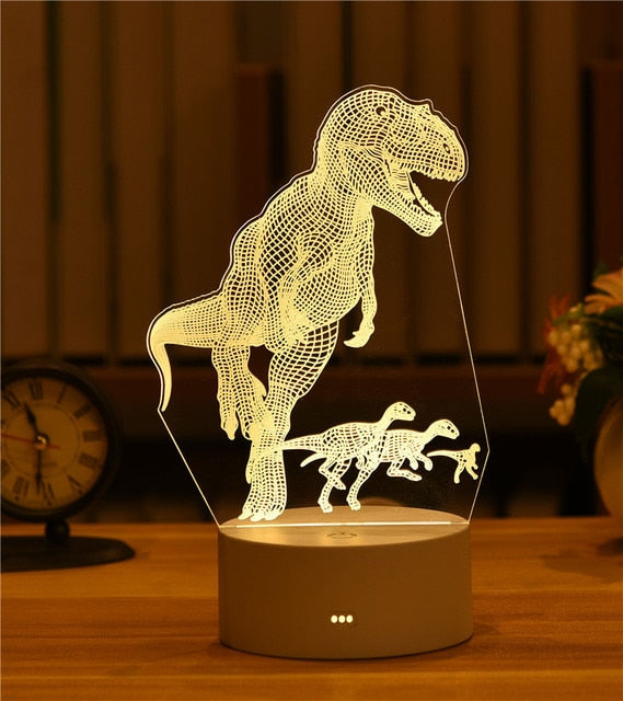 3D Led Night Light Model Toys - Don't Know What To Gift